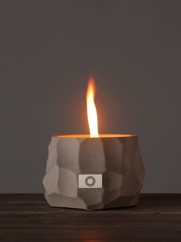 Solara - Tischfeuer von InnoCreo - Angezündet