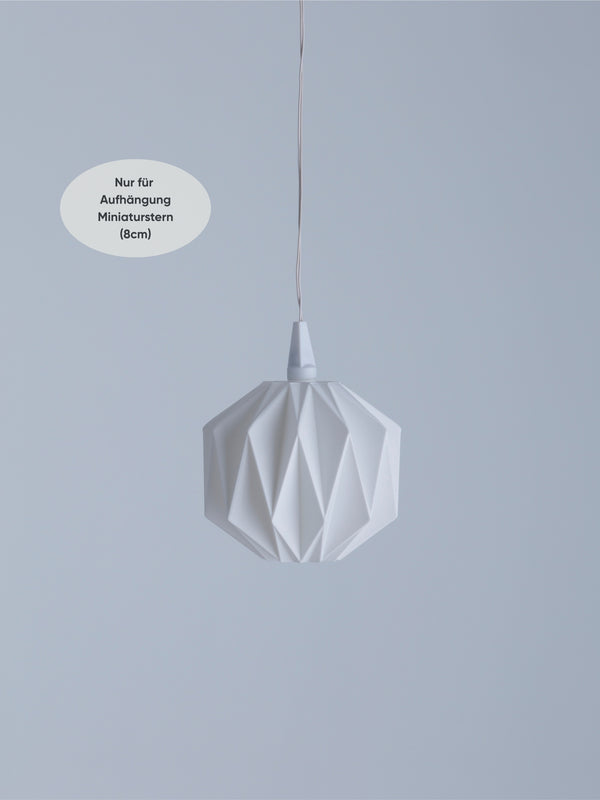 Felicitas Mini - Lampenschirm für Mini Weihnachtsstern - aus