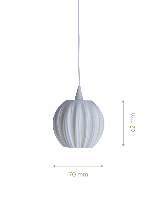 Rosalie Mini - Lampenschirm für Weihnachtsstern mini - Maße