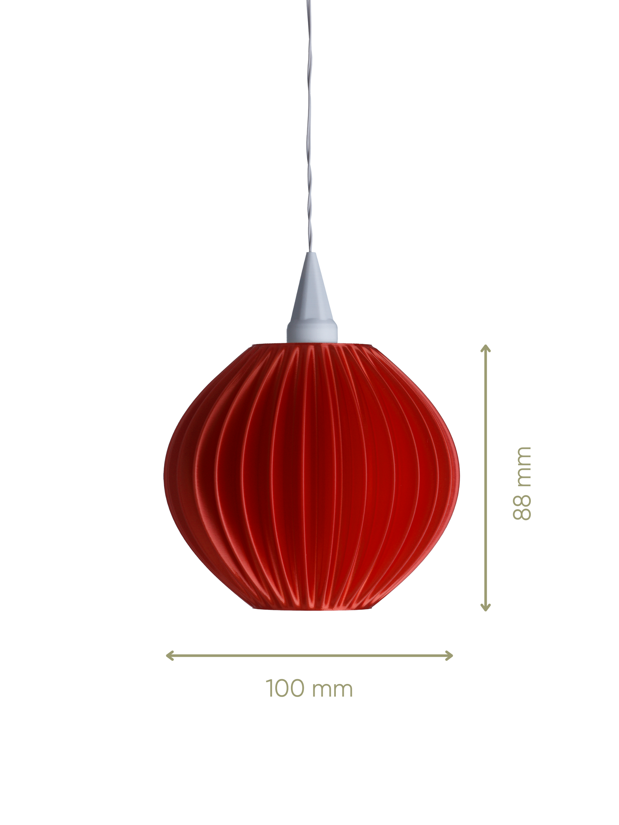 Edition 2025 Orphelia - Lampenschirm für Weihnachtsstern A1 - Maße