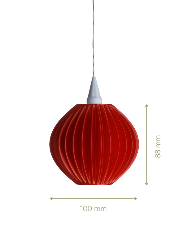Edition 2025 Orphelia - Lampenschirm für Weihnachtsstern A1 - Maße