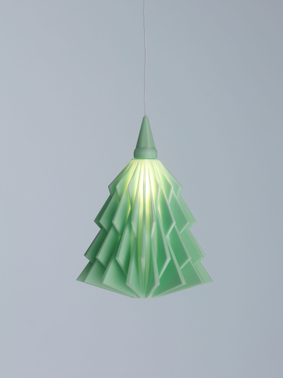 Edition 2026 Tannenbaum - Lampenschirm für Weihnachtsstern A1 - hell