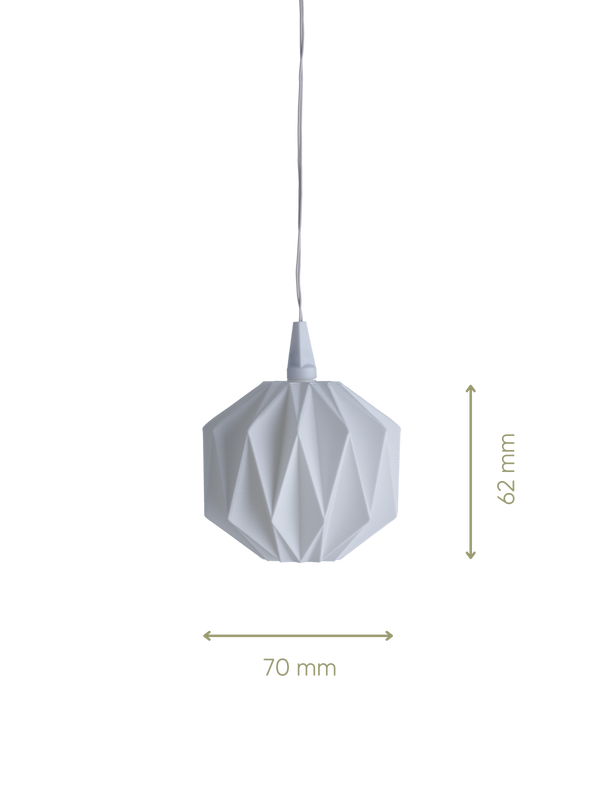 Felicitas Mini - Lampenschirm für Miniaturstern - Maße