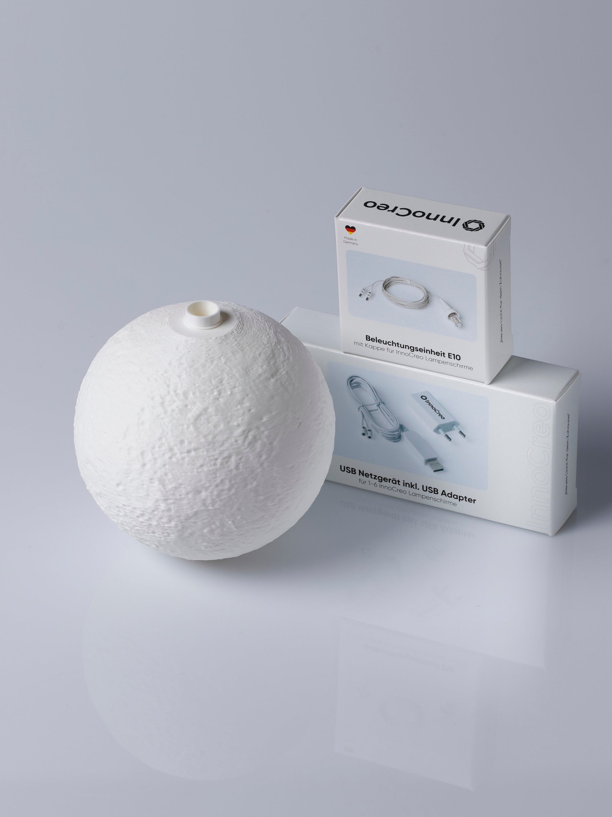 Mond - Komplettset mit Beleuchtung und Netzteil