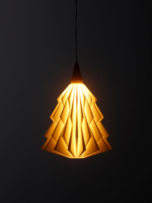 Tannenbaum - Lampenschirm für Weihnachtsstern A1 - an